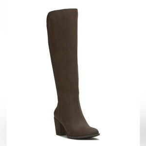 Lucky Brand Balissa Women's Boots Dark Brown Size 6.5 M